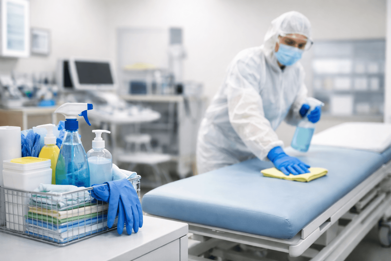 OSHA Compliance in Medical Cleaning