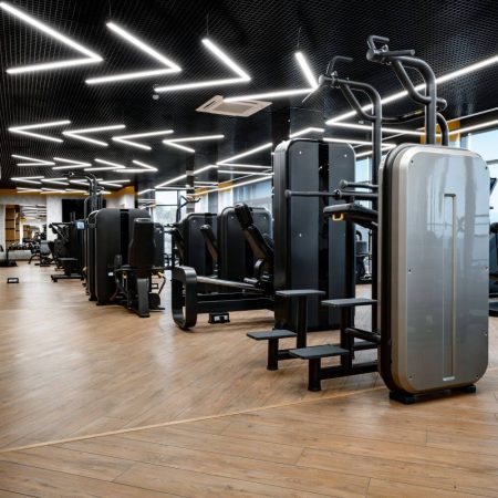 fitness center cleaned