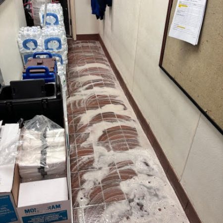 floor cleaning in commercial kitchen